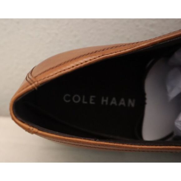 Cole Haan C38448 Men's Sz 11.5M Tan Modern Essentials Plain Toe Oxfords - Picture 10 of 16
